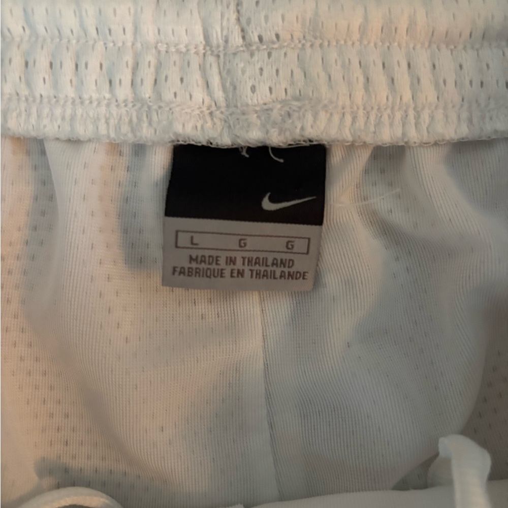 Nike Y2K Baller Shorts with Navy & Orange Accents - Picture 5 of 5